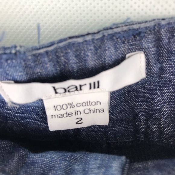 🆕 Macy's Striped Wide leg side slit jeans - Picture 6 of 8